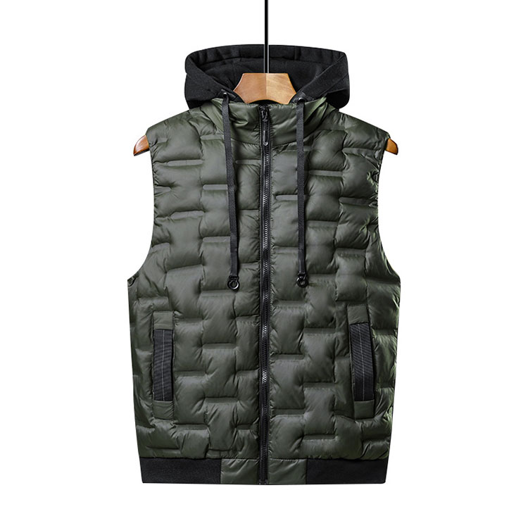 Padded Hooded Vest