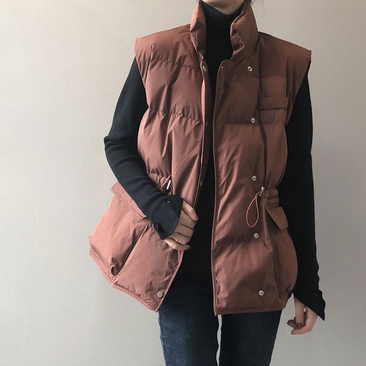 Padded Cropped Vest