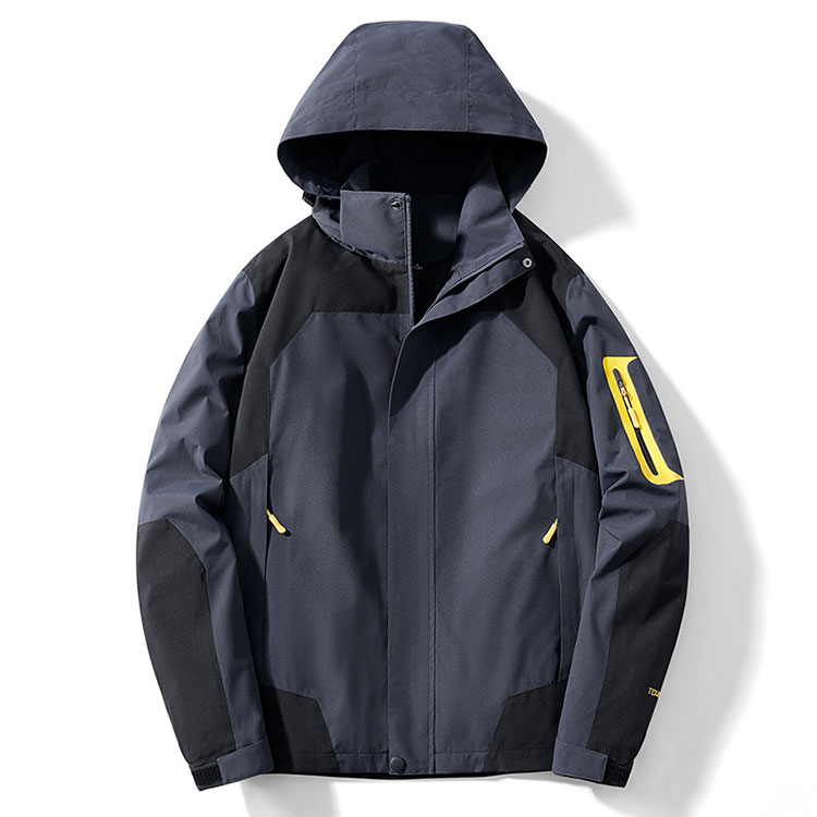 Hard Shell Jacket With Hood