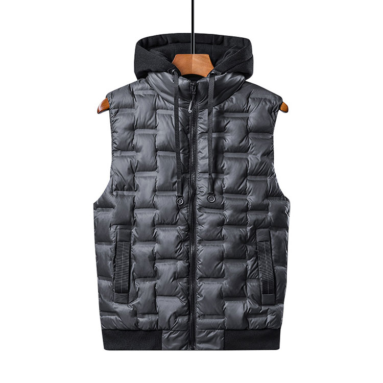 Padded Hooded Vest