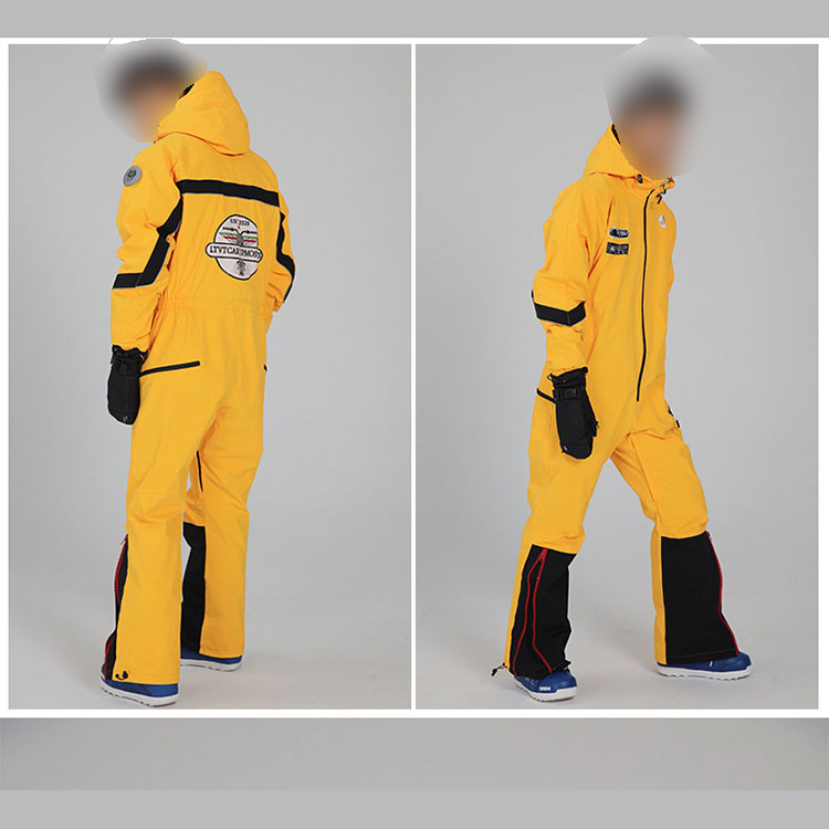 One Piece Ski Suit Mens