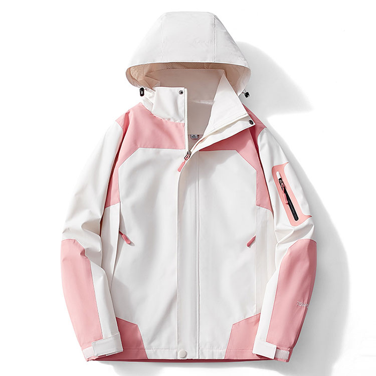 Hard Shell Jacket With Hood