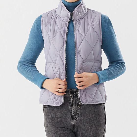 Quilted Vest Womens