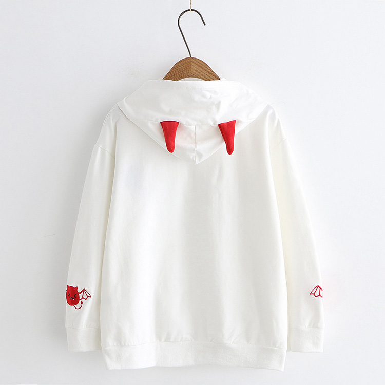 Hoodie With Horns