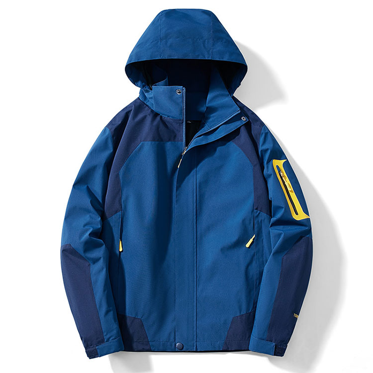 Hard Shell Jacket With Hood
