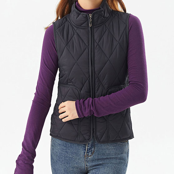 Quilted Vest Womens
