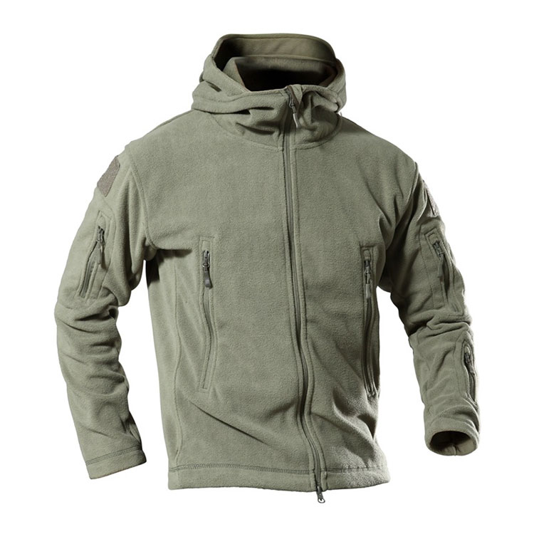 Polar Fleece Jacket with Hood