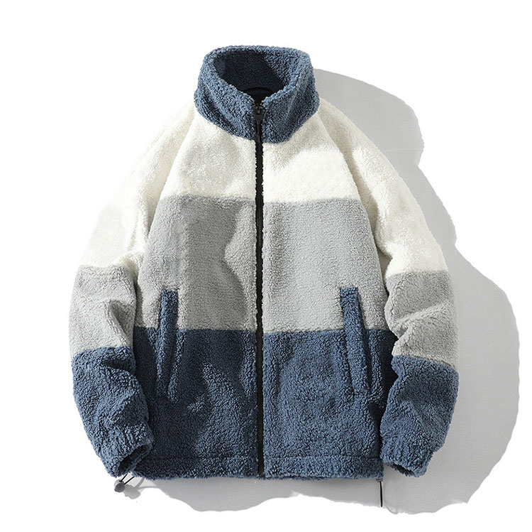 Polar Fleece Coat with Sherpa