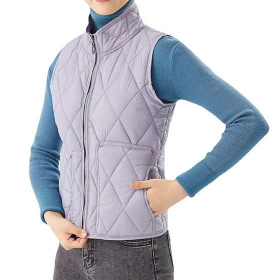 Quilted Vest Womens