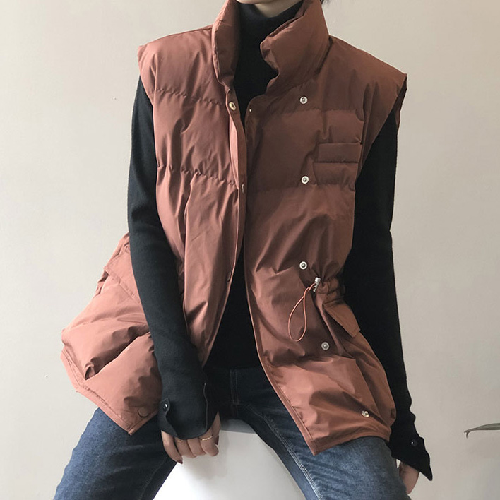 Padded Cropped Vest