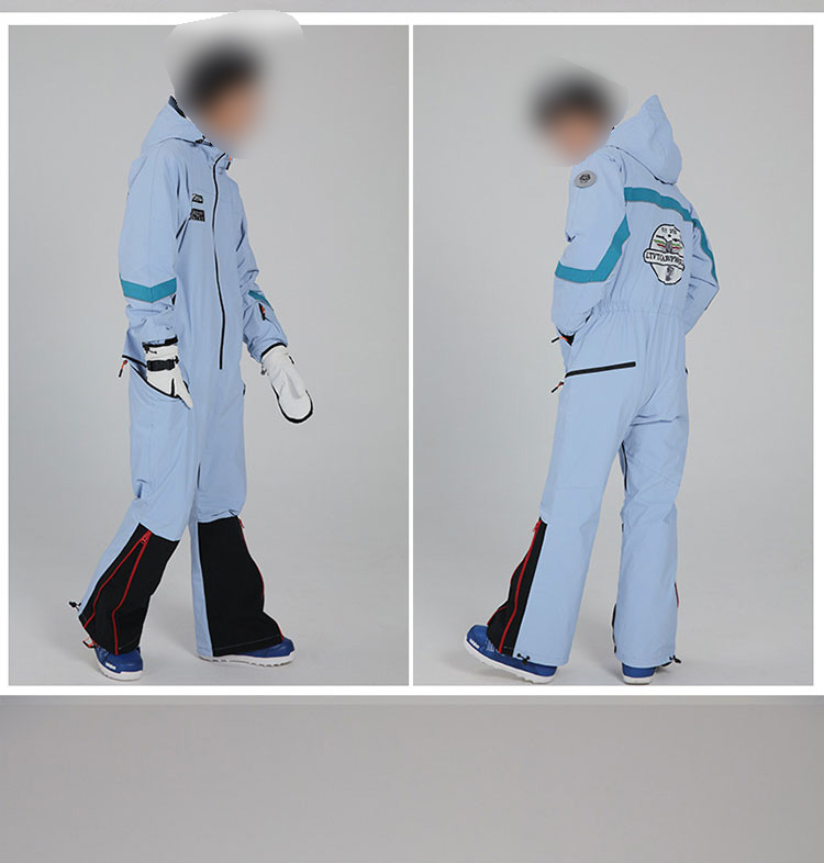 One Piece Ski Suit Mens
