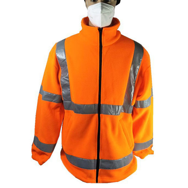 Polar Fleece Hi Vis Jacket