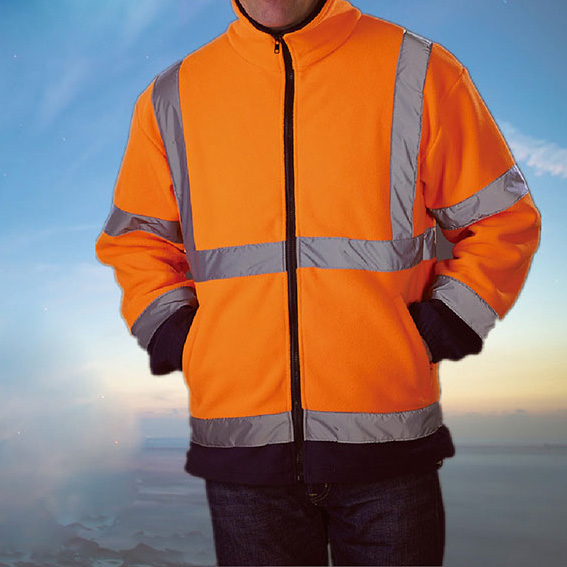 Polar Fleece Hi Vis Jacket