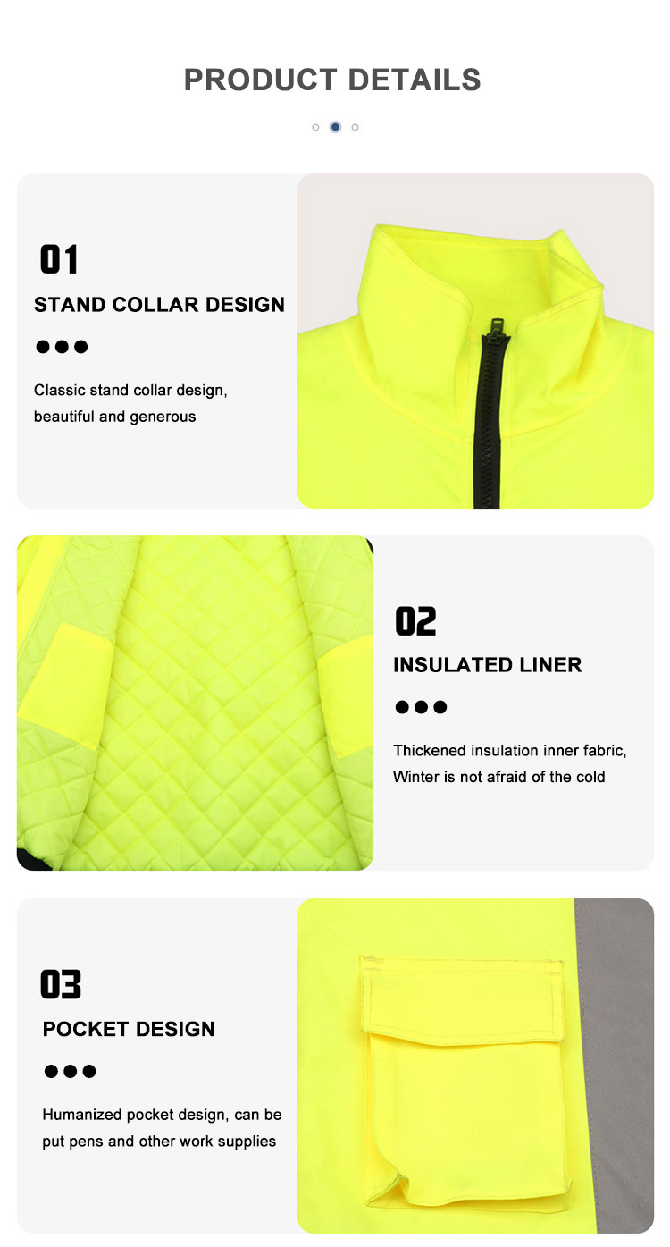 Waterproof Hi Vis Rain Jacket