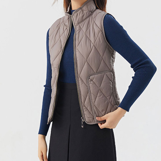 Quilted Vest Womens