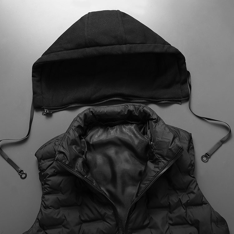 Padded Hooded Vest