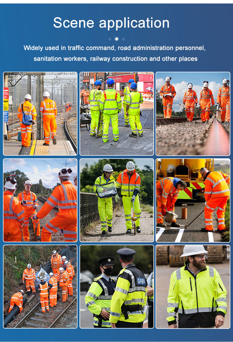 Waterproof Hi Vis Rain Jacket