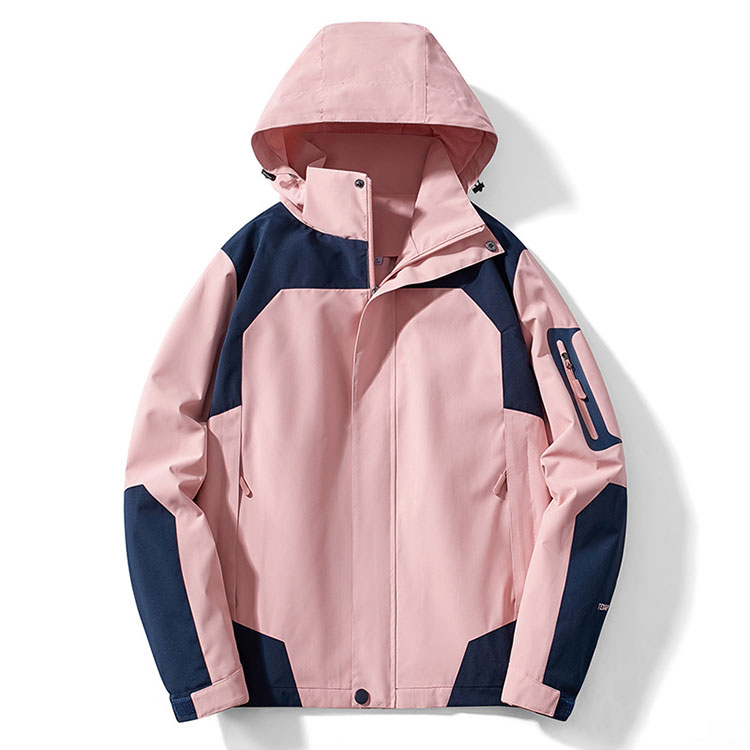 Hard Shell Jacket With Hood