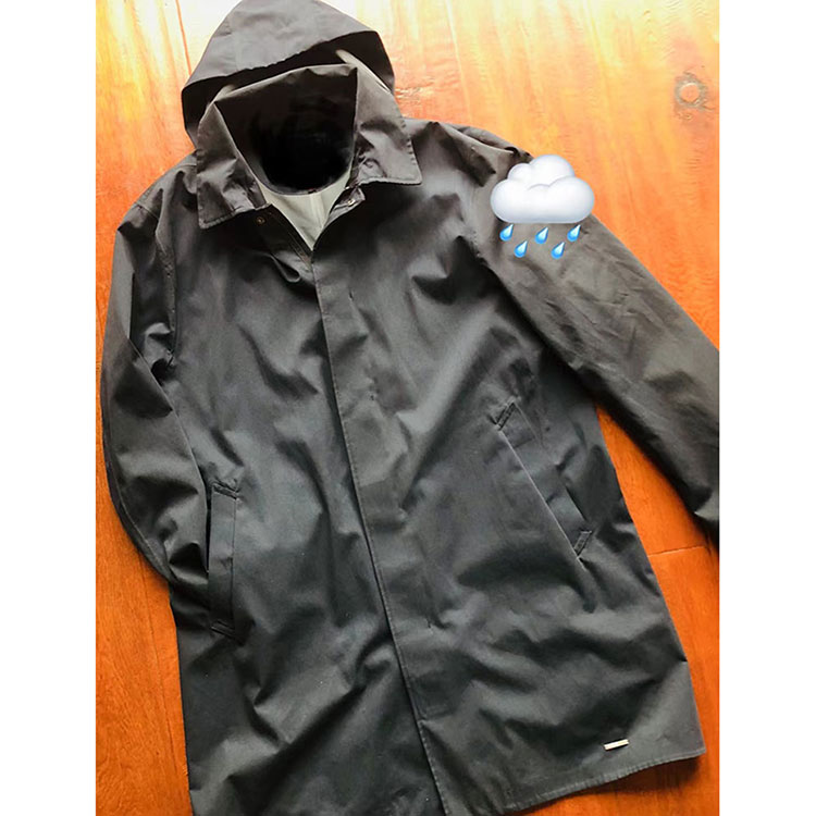 Waterproof Rain Jacket Long