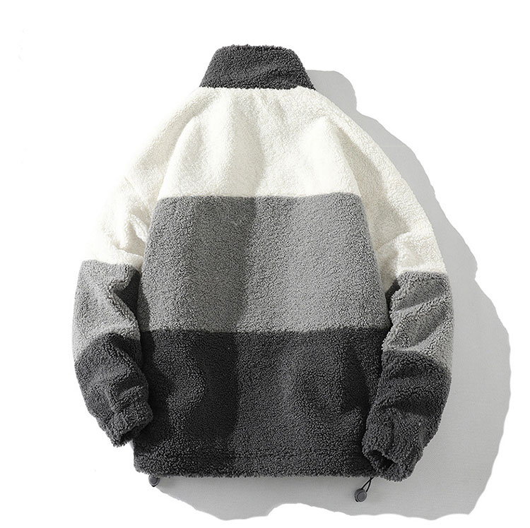 Polar Fleece Coat with Sherpa