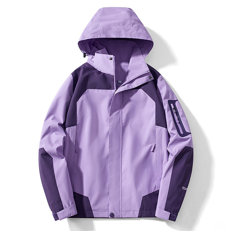 Hard Shell Jacket With Hood